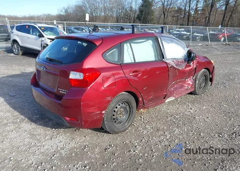 2013 Subaru Impreza 2.0I из США, поврежденный, VIN JF1GPAA68D2881646
